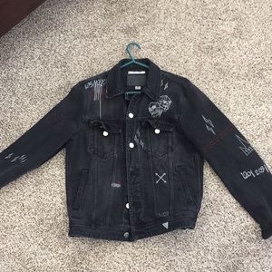 Black Guess denim jacket
